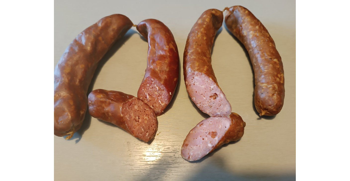 Uzenky na oheň s kmínem