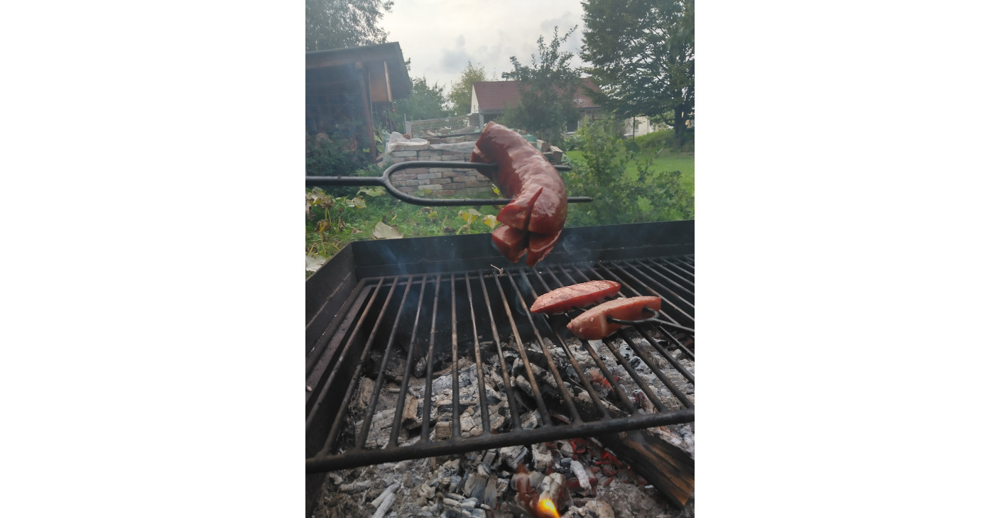 Papriková klobása verze na oheň a gril - návod
